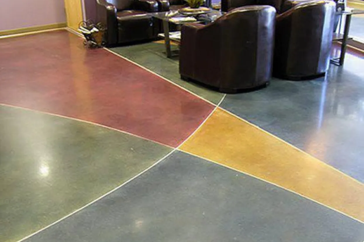 Aplicaciones del teñido de hormigón